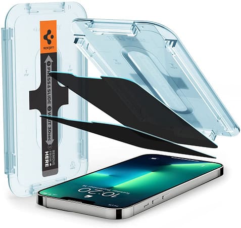 Spigen Privacy Screen Protector for iPhone 13