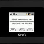 Orbic Speed 5G mobile hotspot